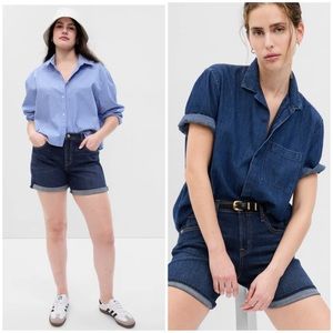 GAP 5” Girlfriend Mid Rise Short